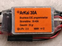 Neuer ArKai Brushless Regler programmierbar 30-40A Baden-Württemberg - Konstanz Vorschau