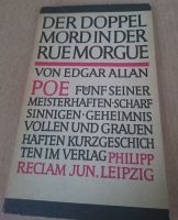 Der Doppelmord in der Rue Morgue, - Edgar Allan Poe -1980 Reclam Köln - Raderberg Vorschau