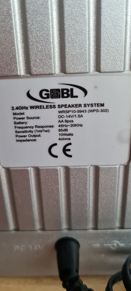 G&BL Bluetooth Lautsprecher Boxen 15 € in Berlin