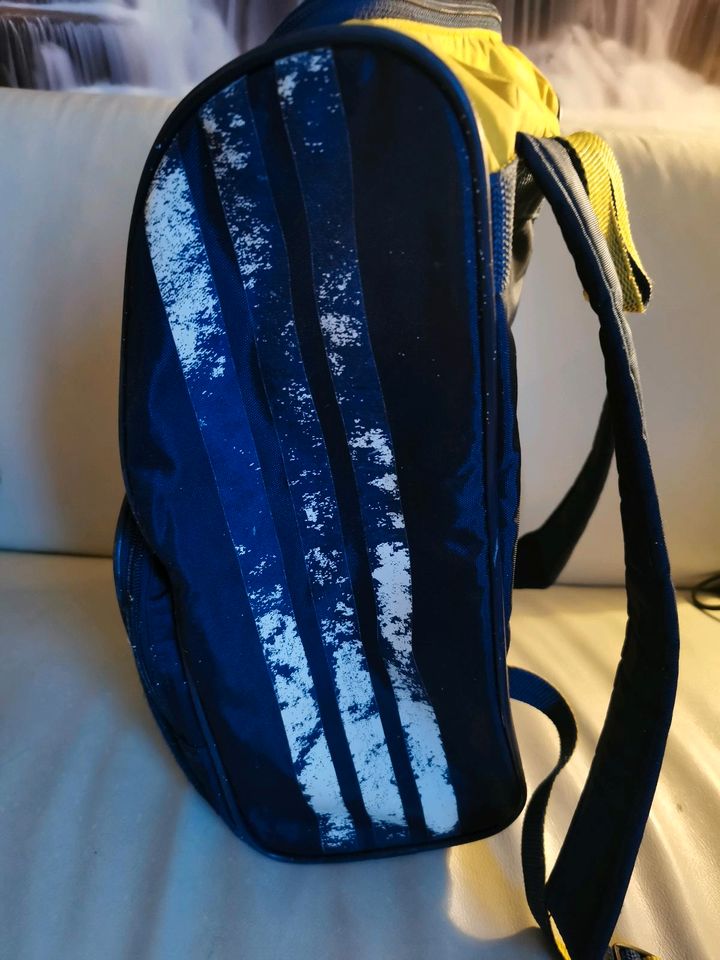 Adidas Rucksack original 80 er Rucksack blau gelb in Osnabrück