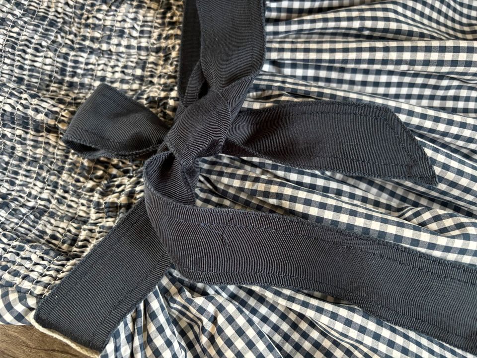 Kleid M Abercrombie & Fitch - kariert - trägerlos - ausgestellt in Witten