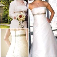 Brautkleid Marylise wilde Seide Elfenbein Bayern - Kissing Vorschau