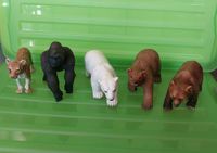 Schleich Figuren, 2x Bären, Tiger, Gorilla und 1. Bär von Safari Bergedorf - Hamburg Lohbrügge Vorschau