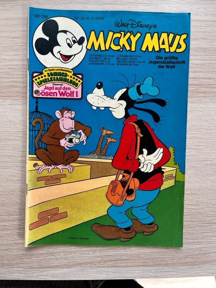 Micky Maus Comics 1978 - 18 Stück in Nürnberg (Mittelfr)