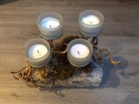 Adventskranz Natur Holz Kerzen Dekoration Nordrhein-Westfalen - Wesel Vorschau