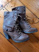Damen Stiefeletten Herbst Schnürschuhe Boots Sachsen - St. Egidien Vorschau
