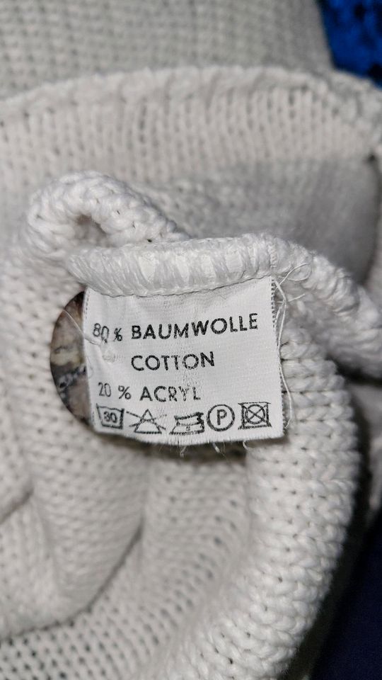 Neuw. Übergröße Baumwollpulli weiss in Hamburg