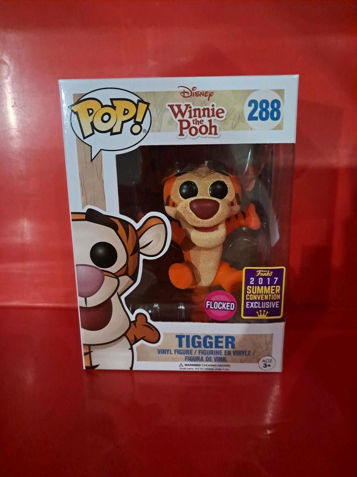 Winnie the Pooh - Tigger Flocked - POP! Disney action figure 288