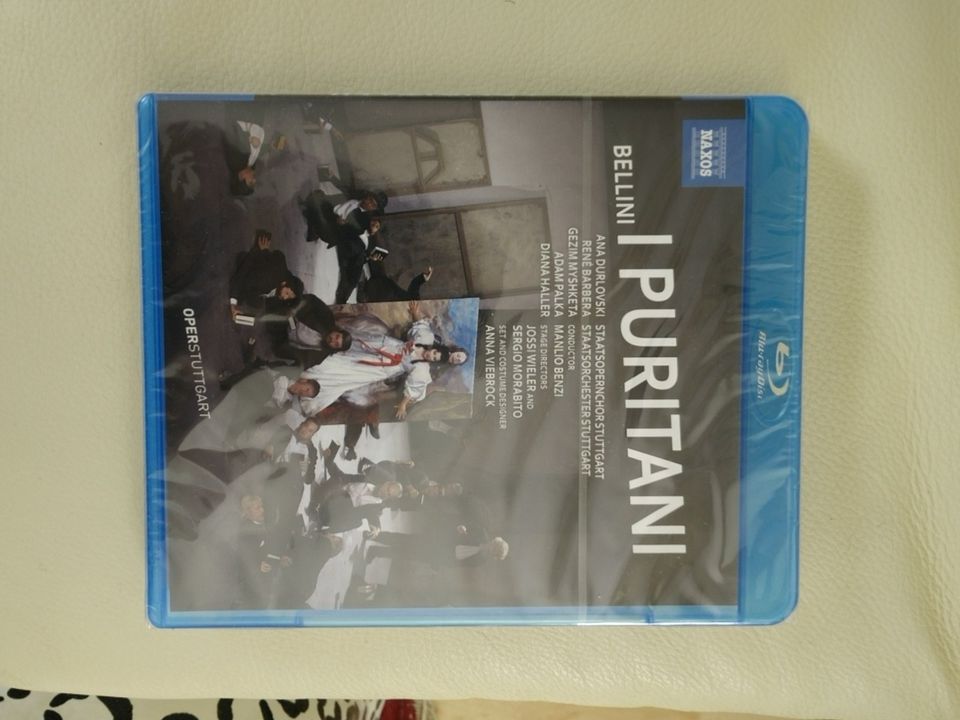 Vincenzo Bellini (1801-1835) I Puritani, BLURAY, Neu! in Waiblingen