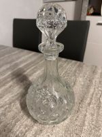 Glaskaraffe/Kristallglas mit Glasstöpsel Kr. München - Ottobrunn Vorschau