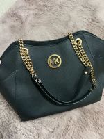 Neu! Michael Kors Schulter Tasche schwarz gold NP 399€ Geschenk Nordrhein-Westfalen - Siegburg Vorschau