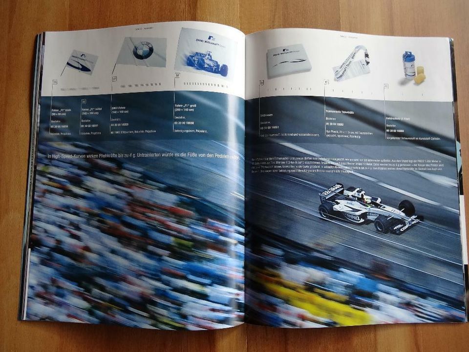 BMW Motorsport Katalog Collection 2000  - Williams F1 Team in Großefehn