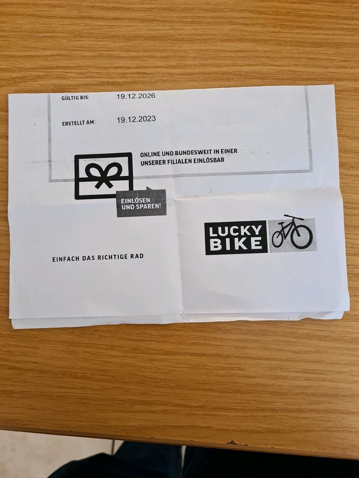 Lucky Bike Gutschein 2500€ in Mönchengladbach
