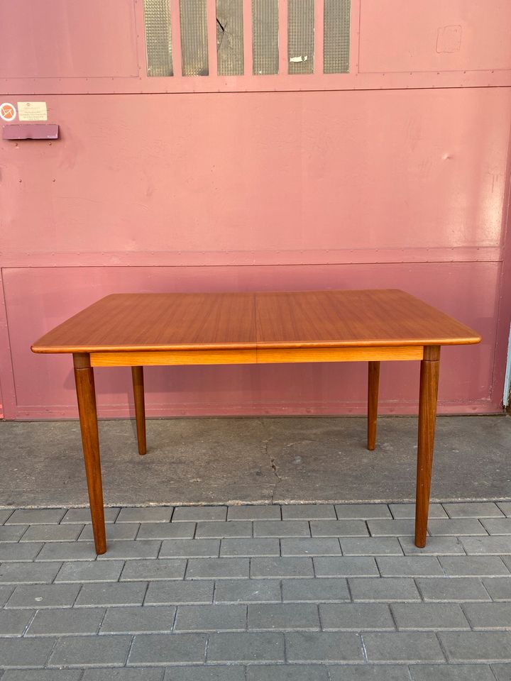 ◤ Esstisch Gustav Bahus Norwegen Tisch bis 220cm ausziehbar Dänemark Teakholz mid century danish Design table dinning vintage in Berlin