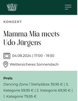 Mamma Mia meets Udo Jürgens Insel Mainau 4.8.24 Bayern - Ingolstadt Vorschau