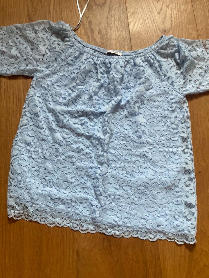 Damen Shirt Bluse spitze Gr S hellblau Orsay neu in Kronach