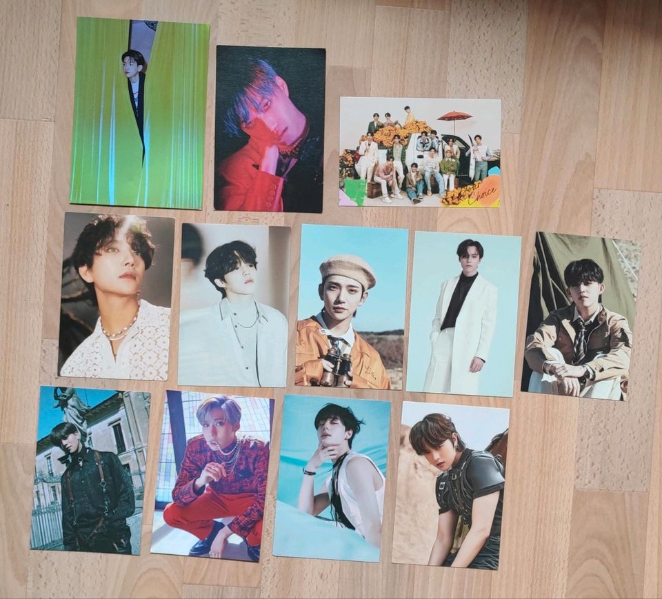 Mehrere K-Pop Postcards (Ateez, Victon, EXO, SVT,NCT,TBZ & More) in Emden