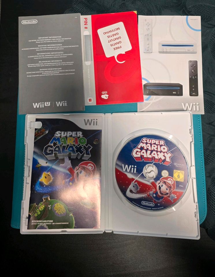 Super Mario Galaxy Spiel Nintendo Wii Spiele OVP Komplett in Putzbrunn