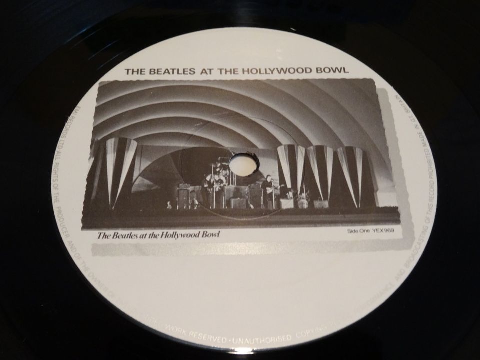 Beatles The Beatles At The Hollywood Bowl 1977 LP in Roth