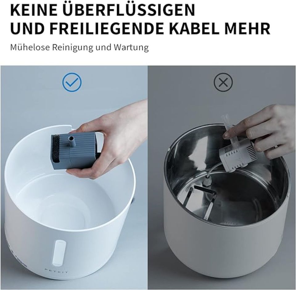 PETKIT Katzenbrunnen, 2L mit 7 Filtern in Mühltal 