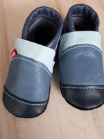 Lagenlook Lederart Puschen Babyschuhe blau 18/19 Innenstadt - Köln Deutz Vorschau