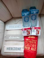 Schild + Gläser + Topfhandschuhe + Bierdeckel im Set komplett Bremen - Huchting Vorschau