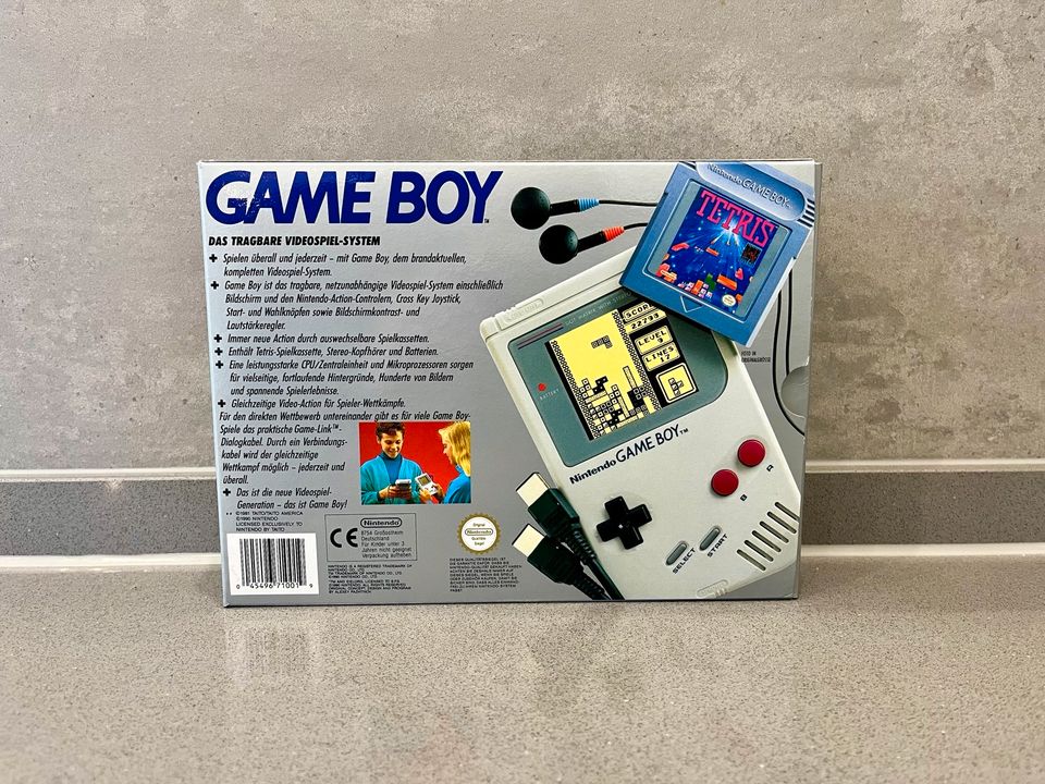 ☀️ GAMEBOY Nintendo OVP Fullset Sammler Game Boy Konsole in Bergheim