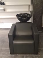 Friseurwaschbecken mit Stuhl und Spüle, schwarz, ganz neu ! Nordrhein-Westfalen - Soest Vorschau
