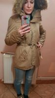 Winterjacke khaki damen gefütterte Jacke Bershka mit kapuze Hamburg-Nord - Hamburg Eppendorf Vorschau