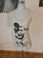 Disney Mickey Mouse Top, weiß-gelb gestreift Bayern - Mickhausen Vorschau