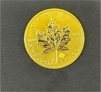 Goldmünzen 1OZ Anlagegold Maple Leaf, Canada . Feingold in Hamm