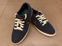 Polo Ralph Lauren Schuhe Sneaker blau Stoff canvas - 42 Herren Berlin - Neukölln Vorschau