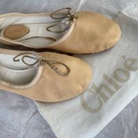 Original CHLOÈ Ballerinas Leder 40.5 rosé nude apricot Düsseldorf - Stadtmitte Vorschau