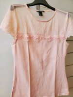 Blusenshirt mit Spitze rose Gr.S H&M Neu Brandenburg - Beeskow Vorschau