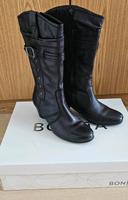 Lederdamenstiefel Grüße. 37, Farbe Aubergine Leipzig - Grünau-Ost Vorschau