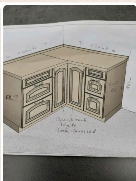 Eckschrank Küche in Brüggen