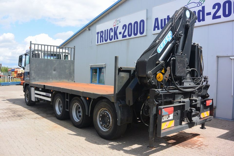 MAN TGS 35.400 8x4 Effer 250 6S 19.81m / 10m = 1.65t in Sottrum