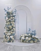 Dekoration Fotowand Blumendeko Babyshower Geburtstag Verlobung Berlin - Tempelhof Vorschau
