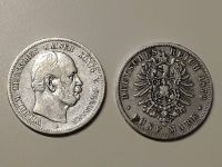 2 x Wilhelm Deutscher Kaiser König V. Preussen D- Reich 1876 B Bayern - Neu Ulm Vorschau