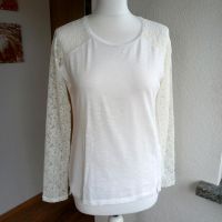 Tom Tailor Shirt Bluse S 36 weiß transparente Ärmel Thüringen - Meiningen Vorschau