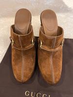 Clog von GUCCI, Gr. 36, Farbe cognac, Wildleder, mit Schuhbeutel. Wandsbek - Hamburg Farmsen-Berne Vorschau