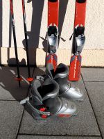 Kinderski 108cm Set mit Stöcken und Skistiefel Gr. 32/33 Bayern - Poppenricht Vorschau