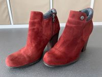 Tommy Hilfiger Stiefeletten in Gr. 37 (rot) Nordrhein-Westfalen - Straelen Vorschau