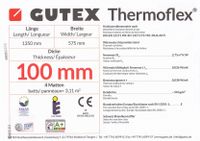 GUTEX Thermoflex Holzweichfaser / Holzfaser 100mm / 10cm 036 *neu Hessen - Münchhausen Vorschau