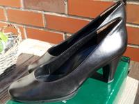 Paul Green München – Kalbleder schwarz, High Heels Pumps Nordrhein-Westfalen - Herzogenrath Vorschau