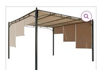 Ersatzdach 350x350 cm für Pavillon für Flachdachpergola Nordrhein-Westfalen - Rietberg Vorschau