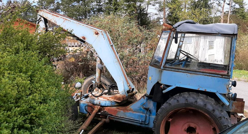 IFA T 157 / 2 Fortschritt Oldtimer Bagger Kran in Heiligenstadt