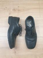 Rieker Halbschuh Gr. 40 echt Leder Schuhe Damen schwarz Schnürsch Bayern - Eschau Vorschau