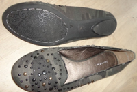 Ballerinas Camoflash mit Verzierung ,Gr.37,Balarinas Sachsen - Bischofswerda Vorschau