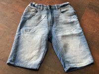 kurze Hose / Shorts blau used Look Gr. 140 Wuppertal - Langerfeld-Beyenburg Vorschau